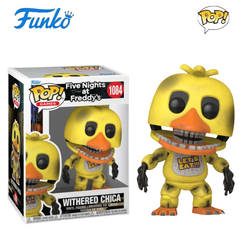 Funko Pop Five Nights at Freddy's Series Mangle Action Figure Withered Bonnie Freddy Model Original Limited Edition Toy Gifts