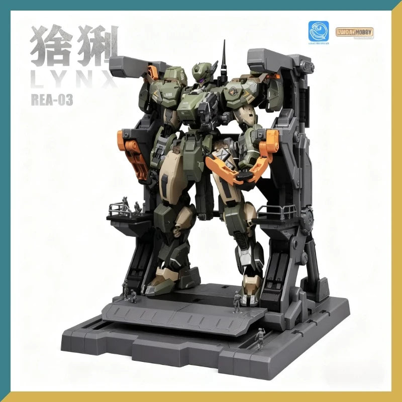 SUNDAY HOBBY Lynx REA-03 Articulated Model | Assembly Mecha | Gift-Grade | Realistic Style