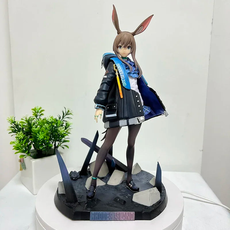 Arknights Logos Anime Game Figure Civilight Eterna/Wiš'adel Action Figure Lappland/Amiya/Texas Figure Collectible Model Doll Toy