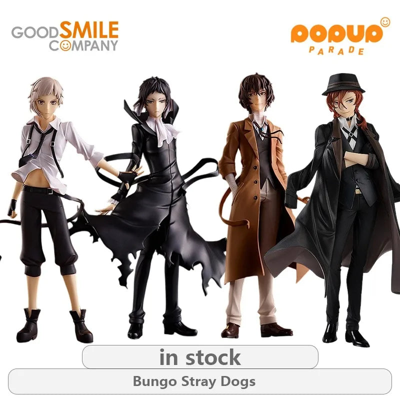 GSC Original POP UP PARADE Bungo Stray Dogs Series Osamu Dazai\Nakahara Chuya  Anime Not Movable Figure Statue Model Toys