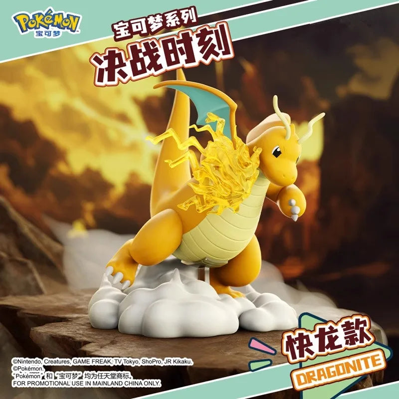 Genuine Pokemon Anime Action Figures Charizard Blastoise Arcanine Lapras Venusaur‌ Dragonite Furniture For Display Birthday Gift