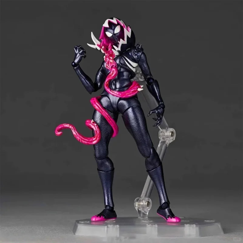 Genuine Kaiyoto Batman Venom Gwen Revoltech Amazing Yamaguchi Beyond Pvc Anime Action Figures Collection Model Toys Gifts