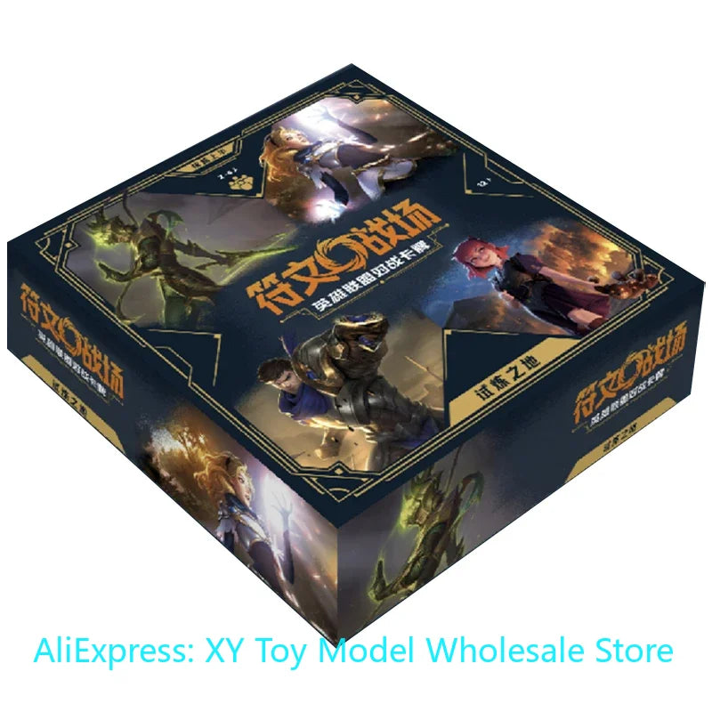 Genuine Riftbound Card Hero of Origins Supplement Pack LOL League of Legends Trading Battle Collectible Cards Game Toys Gifts