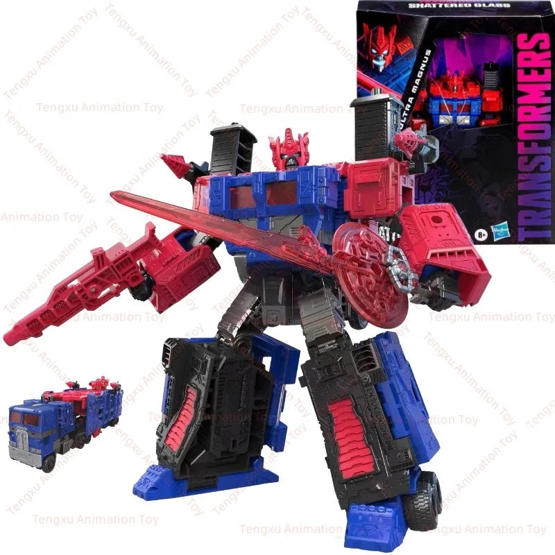 Transformed toys Toys Battle for Cybertron Kingdom Legend Mirror Ultra Magnus Action Figure Robot Collection Gift