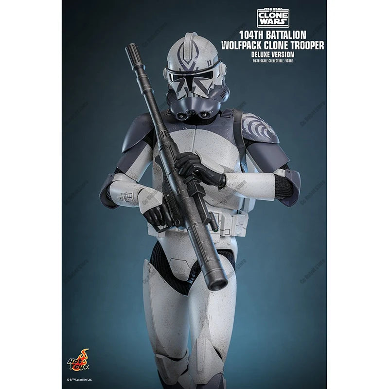 Hot Sale Original HT TMS143 104th Battalion Wolfpack Clone Soldier Star Wars Clone Wars Deluxe Edition 1/6 Scale Toy in Stock