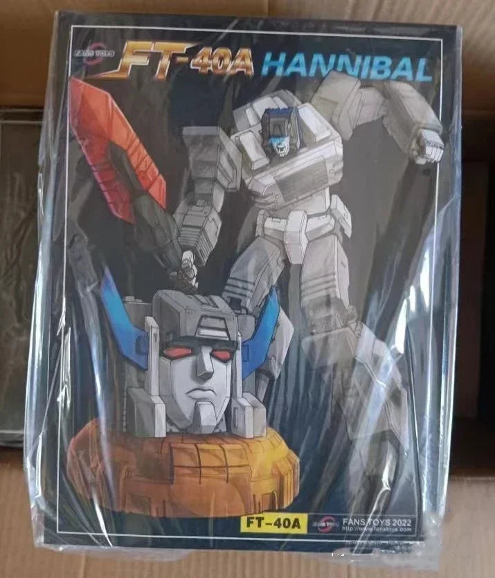 FansToys-figura De Acción Transformadora De FT-40A FT40 FT40A Hannibal Fortress Maximus, Robot De Aleación, Juguete 100% Nuevo