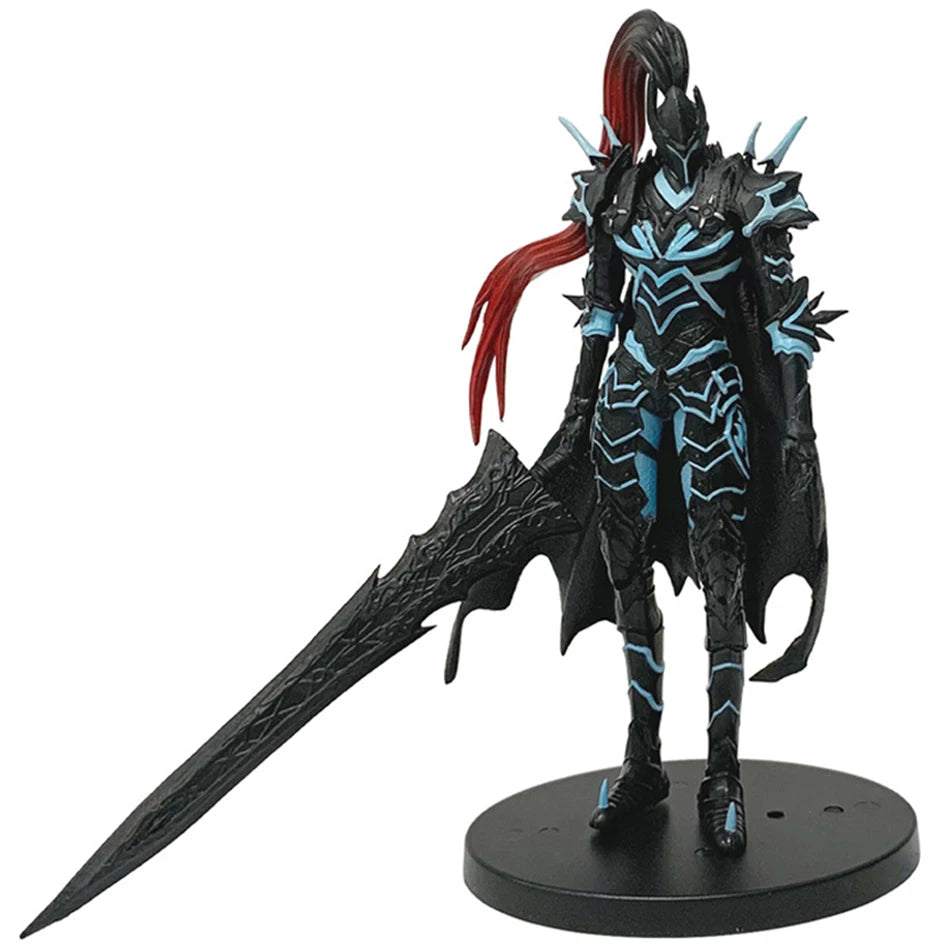 21CM Comic Solo Leveling The Bloodred Knight CommanderYggdrasil Standing Figure Lgris Sung Jinwoo Action Figure Model Toys Gifts