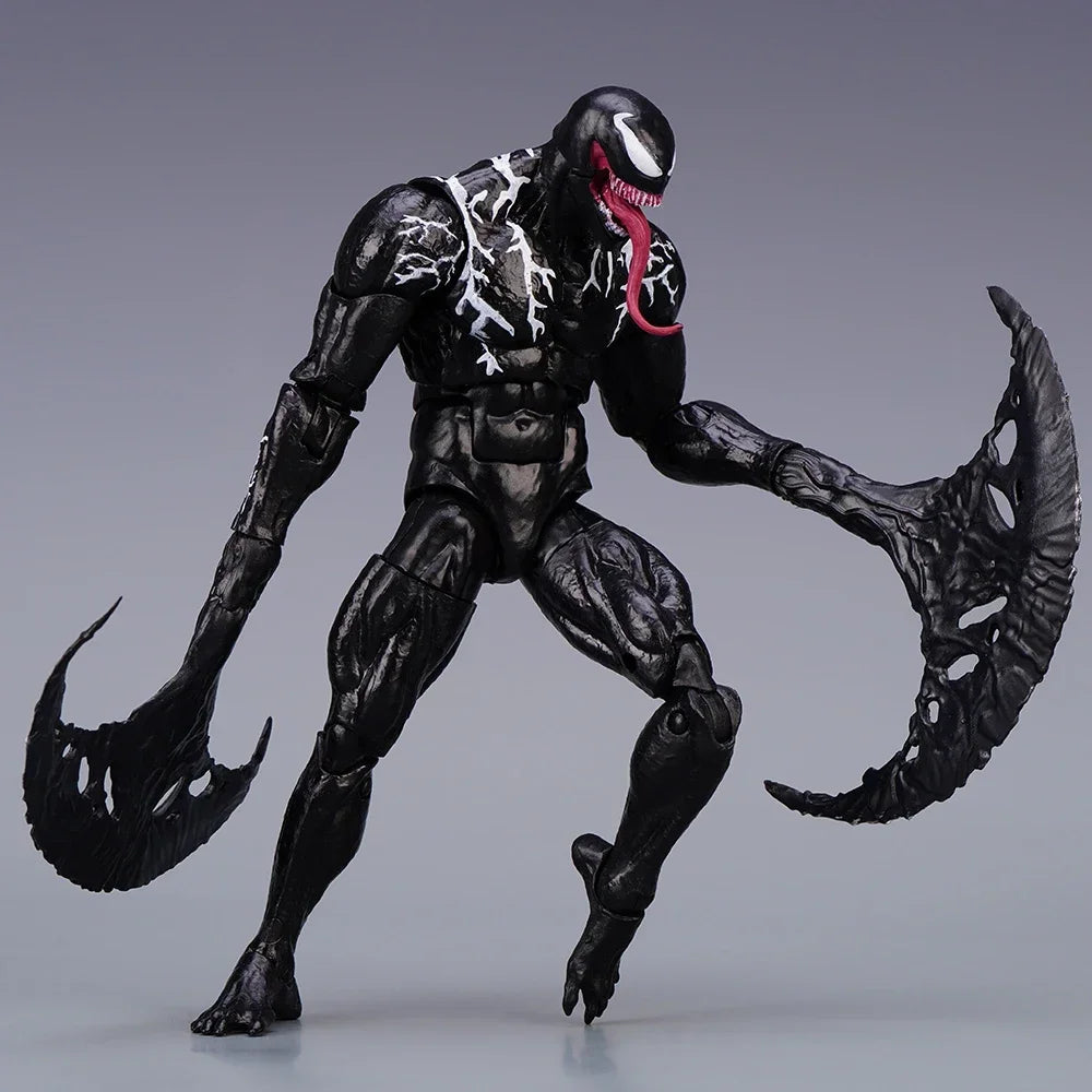 Marvel Venom Shf Legends Action Figure Joint Movable Toys Statue Model Collectible 7-Inch Ultra Mobile Handle Model Gift