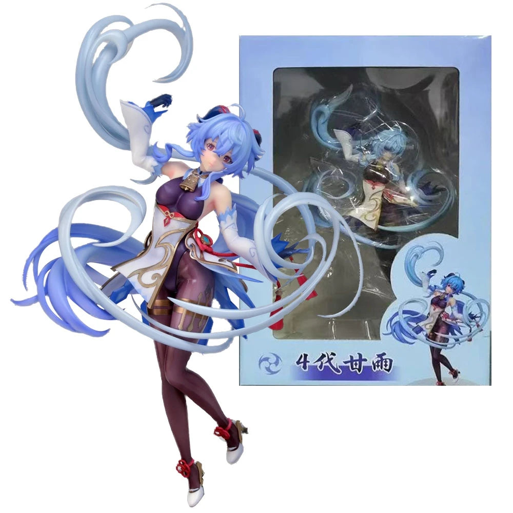 21CM Anime Game Genshin Impact Ganyu Cute Girl Figure Anime Model Toys Gifts Collection Action Ornaments Plenilune Gaze PVC 1/7
