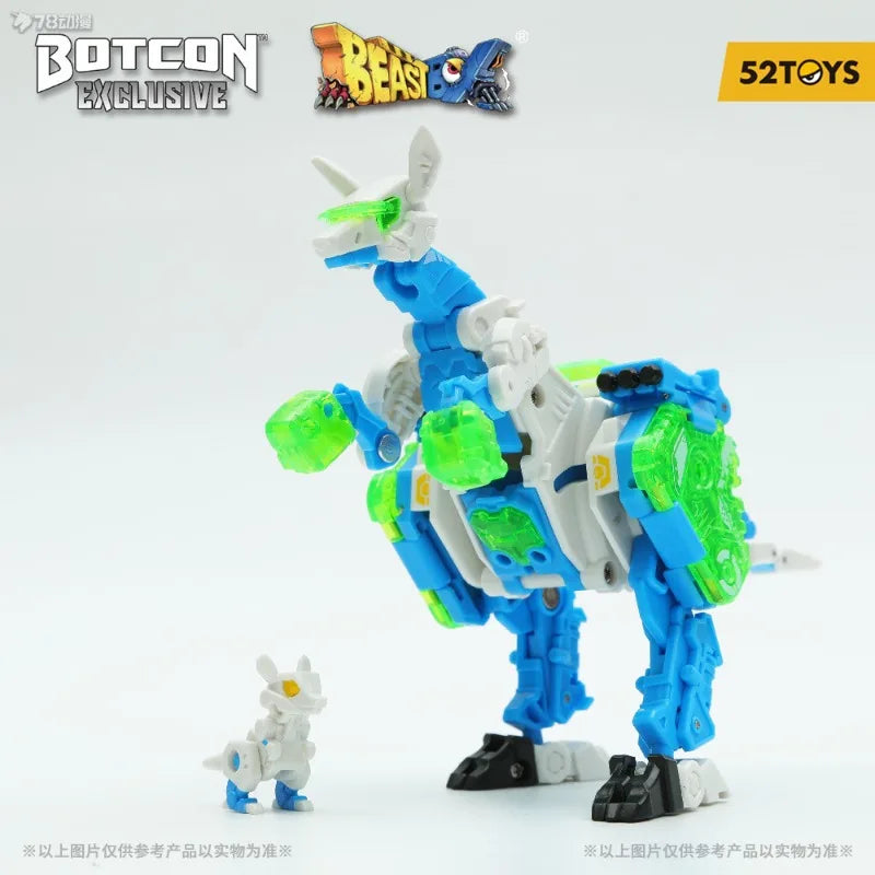 52TOYS BEASTBOX Finished Product Movable Limited Edition Set Kangaroo Tiger Crocodile Dragon Action Toys Model Gifts for Boys