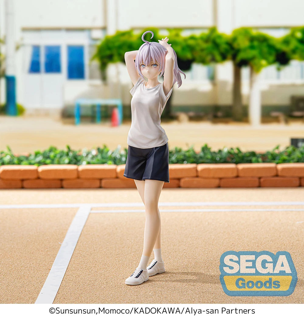 In Stock Original Sega Luminasta Alya Sometimes Hides Her Feelings In Russian Alisa Mikhailovna Kujou Collection Anime Figures
