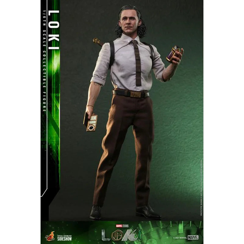 100%Original Hot Toys Loki TMS061 Tom Hiddleston The Time Controller Time Administration In Stock Action Figures Model