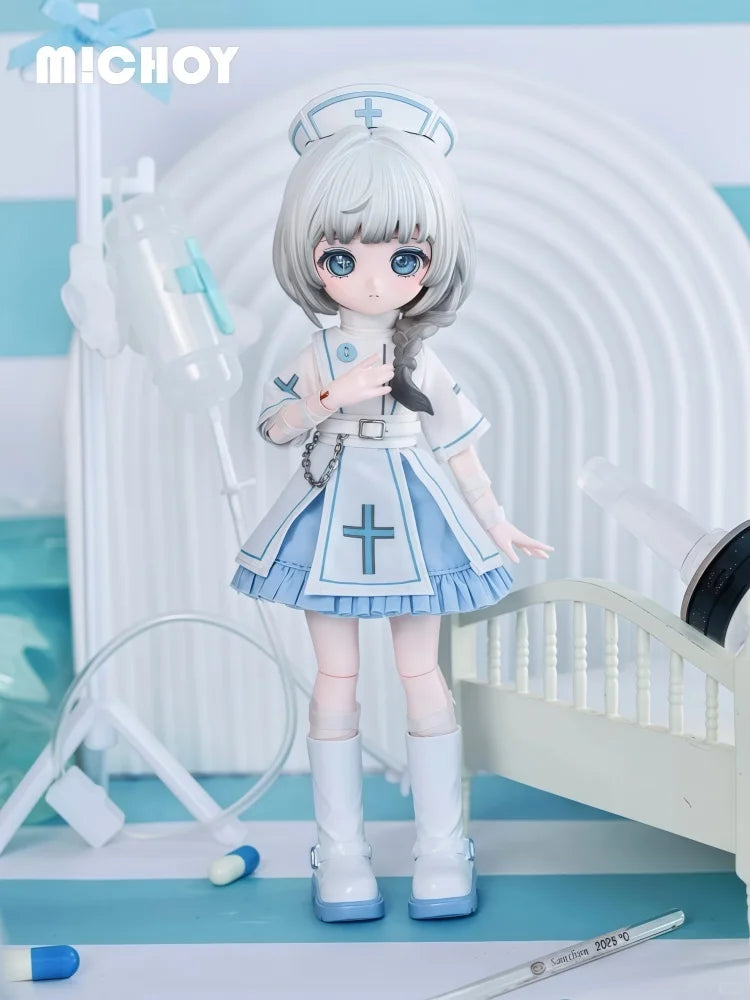 Michoy Apocalypse Prologue 1/12 Bjd Series Blind Box Kawaii Action Doll Figure Desktop Ornament Toys Trend Exquisite Girl'S Gift