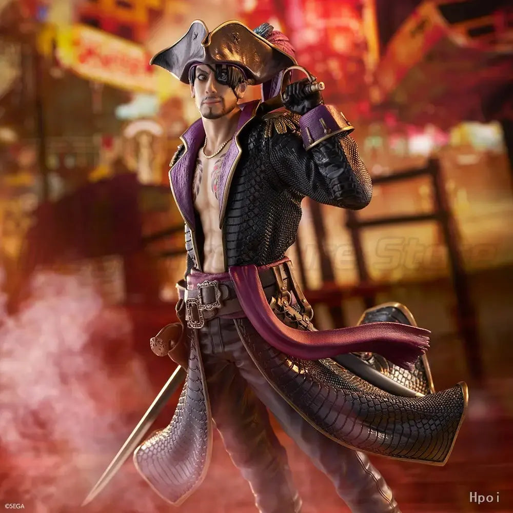 【MT】Pre-sale S-FIRE Like A Dragon 8 Side Story Pirates in Hawaii Majima Goro 1/7 Scale H26cm Anime Figure