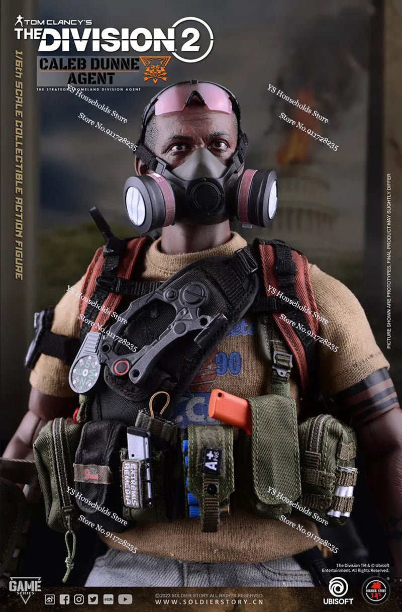 SOLDIERSTORY SSG-008 1/6 The Division 2 Caleb Dunne Agent Combat Soldier Model 12" Full Set Male Miltary Action Figure Collects