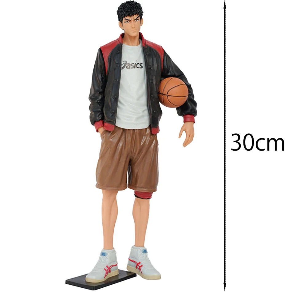 30cm in Stock Slam Dunk Action Figure Anime Sakuragi Hanamichi Hisashi Mitsui Ryota Miyagi Takenori Akagi Figuras Toy Model Gift