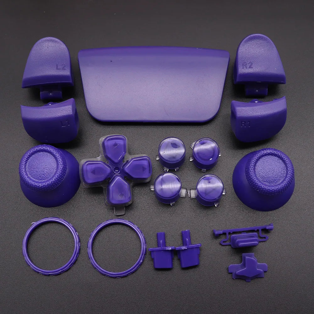 Ersatztasten-Set D-Pad L1 R1 L2 R2 Trigger-Taste Schlüssel-Akzentring für PS5 V3 3.0 BDM-030 Controller