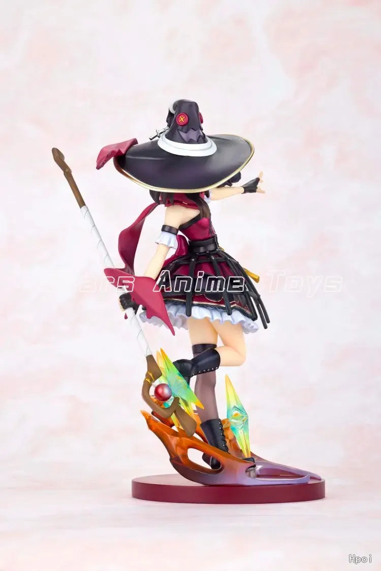 Original KADOKAWA KDcolle Kono Subarashii Sekai Ni Shukufuku O! Megumin 10th Anniversary Dress Ver Model Animation Figure Toys
