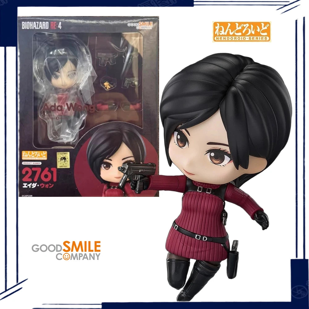 Genuine Original GSC Nendoroid 2761 Ada Wong Anime Figurines Collectibles Decorative Items Children's Gifts In Stock
