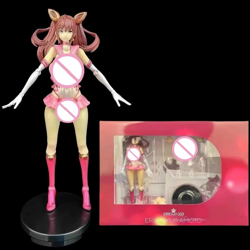 Taimanin Asagi 3 Action Figure Mizuki Yukikaze Igawa Sakura Asagi Figurine Anime Peripheral Collect  Action Figures Toys Gifts