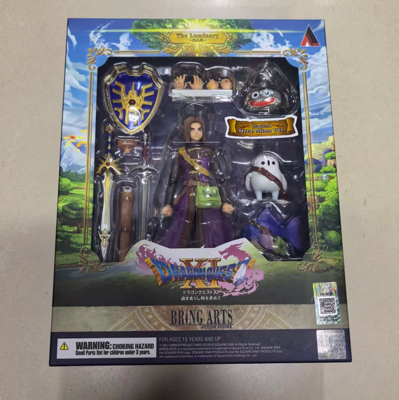 Square Enix BRING ARTS Original Dragon Quest XI Protagonist Game Mobile Doll Model Toy Boy Gift Collection in Stock