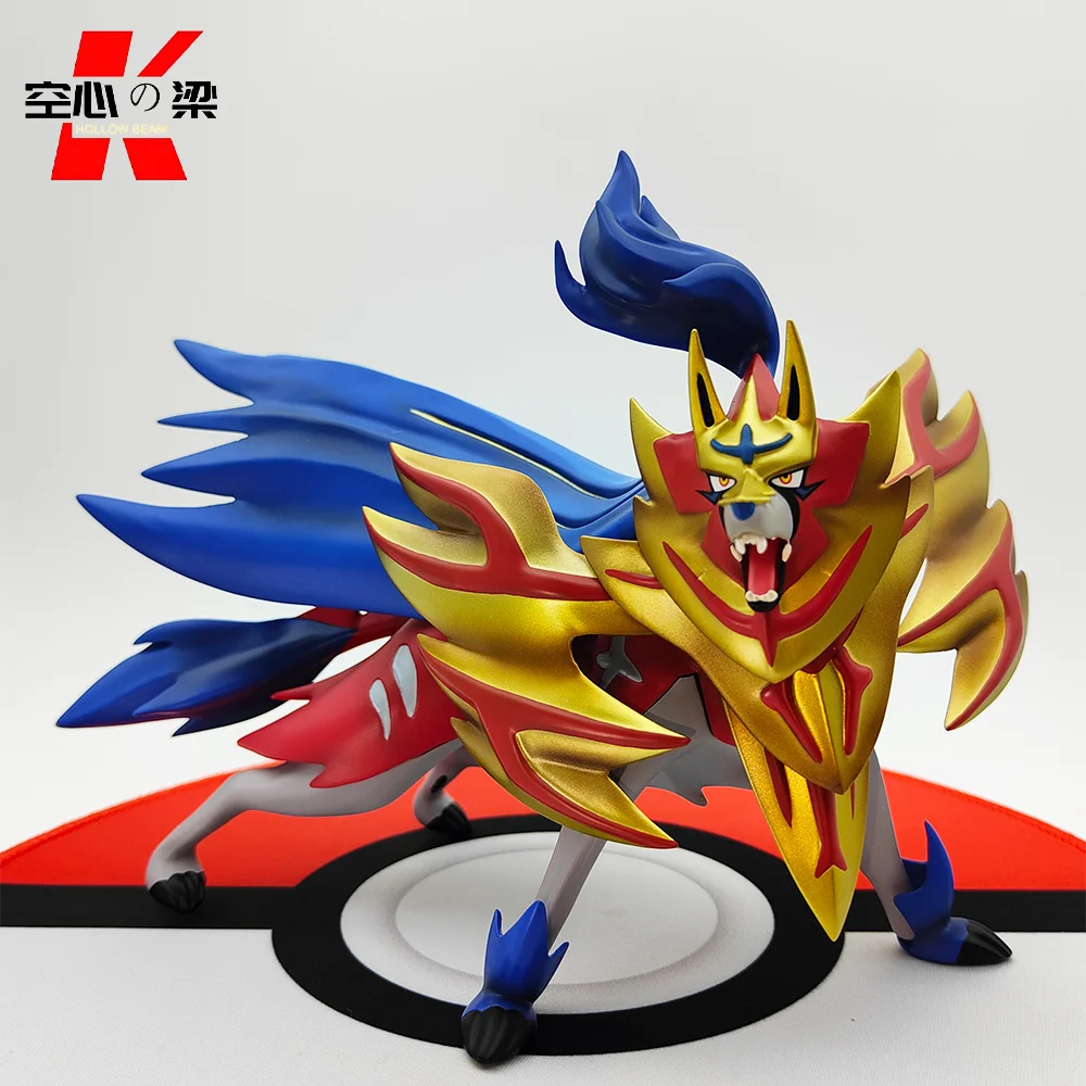 [1/20 Scale World] Zacian & Zamazenta Cang Xiang & Zang Marante A legendary elf full of mysteries Toy Figure Decoration