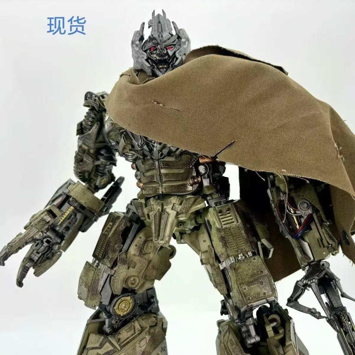 IN STOCK Transformation DP01VDP-01V Oil Tank Car Alloy Enlarged Desert War Damage Edition  35CM Autobot Action Figure Toys Gifts