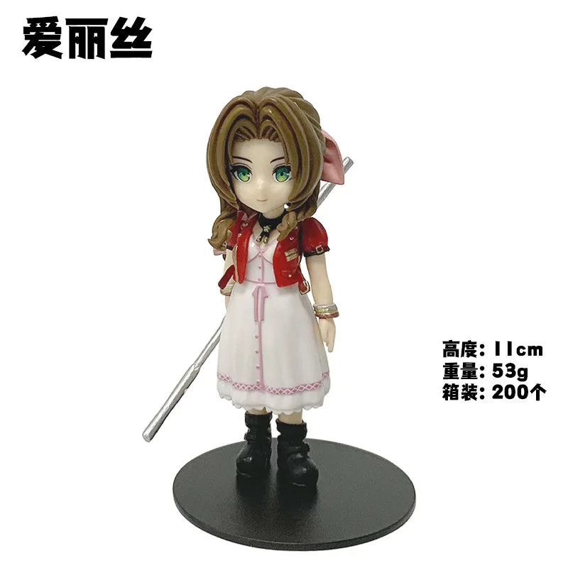 Anime PLAY ARTS Tifa Lockhart  Action Figure Model Toys Bookshelf Ornament Gift