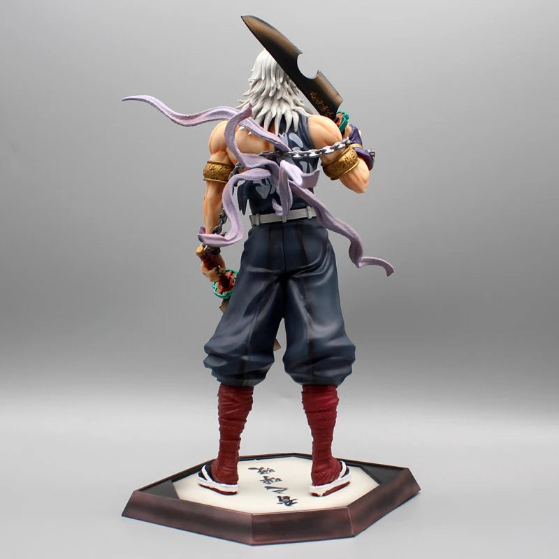 Dämon Slayer Anime Figur Uzui Tengen Gk Statue Figurine Pvc Modell Puppe Sammlung Desktop Ornament Spielzeug Kinder Geburtstag Geschenke