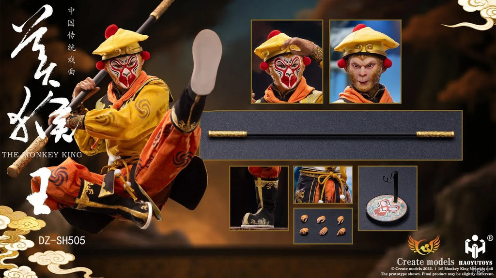 【MT】Pre-sale Original Createmodel HaoYu Toys Opera Series Monkey King 1/6 Action Figure Toy Collection