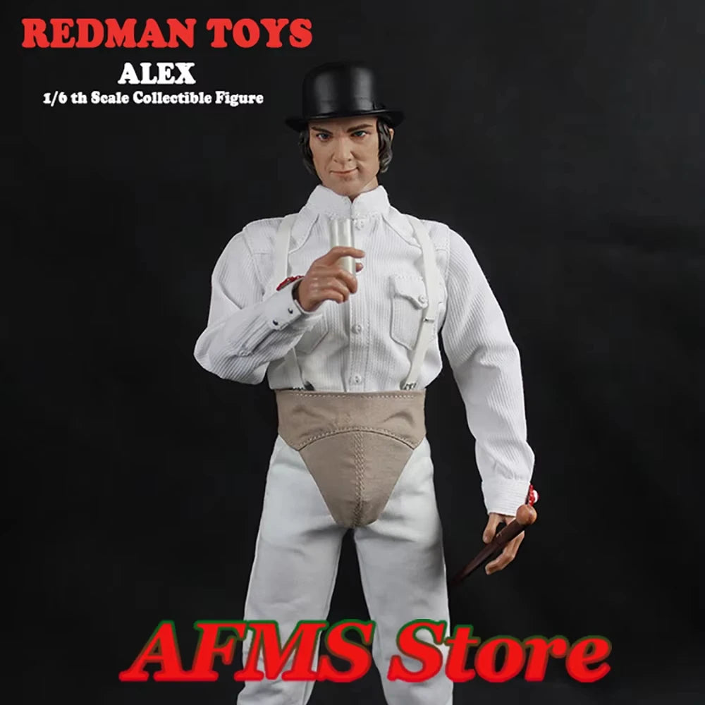 REDMAN TOYS RM013 1/6 Scale Men Soldier Violent Teenagers Alex Classic Novel A Clockwork Orange Full Set 12inch Action Figure