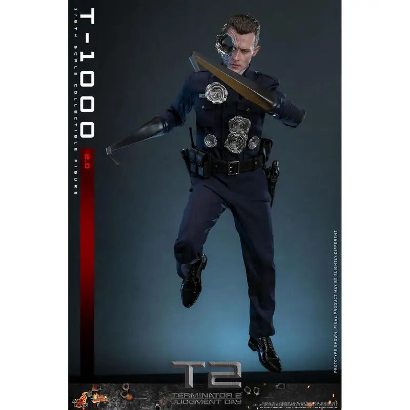 In Stock HOTTOYS HT 1/6 MMS774 Terminator 2: Judgment Day Action Figures Collectable Model Robot Police T1000 2.0 Xamx Toy Gifts