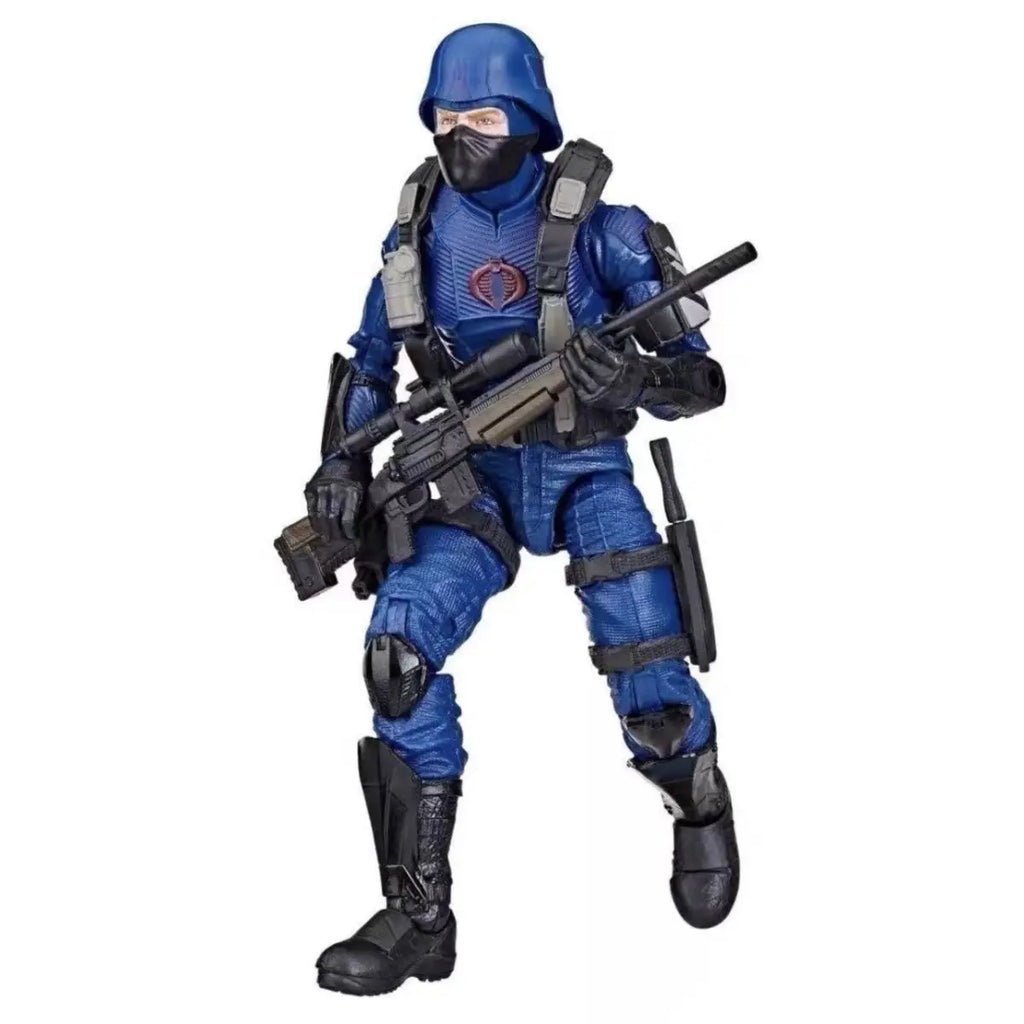 In Stock Hasbro G.I. Joe Classified Series Retro Snake Eyes Cardback Cobra Trooper Action Figure Bulk Model Toys Gifts