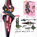 BLOKEES EVANGELION EVA-08 NEON GENESIS Action Figure Mari Makinami Illustrious Legendary Edition Assembled Anime Doll Toys Gifts