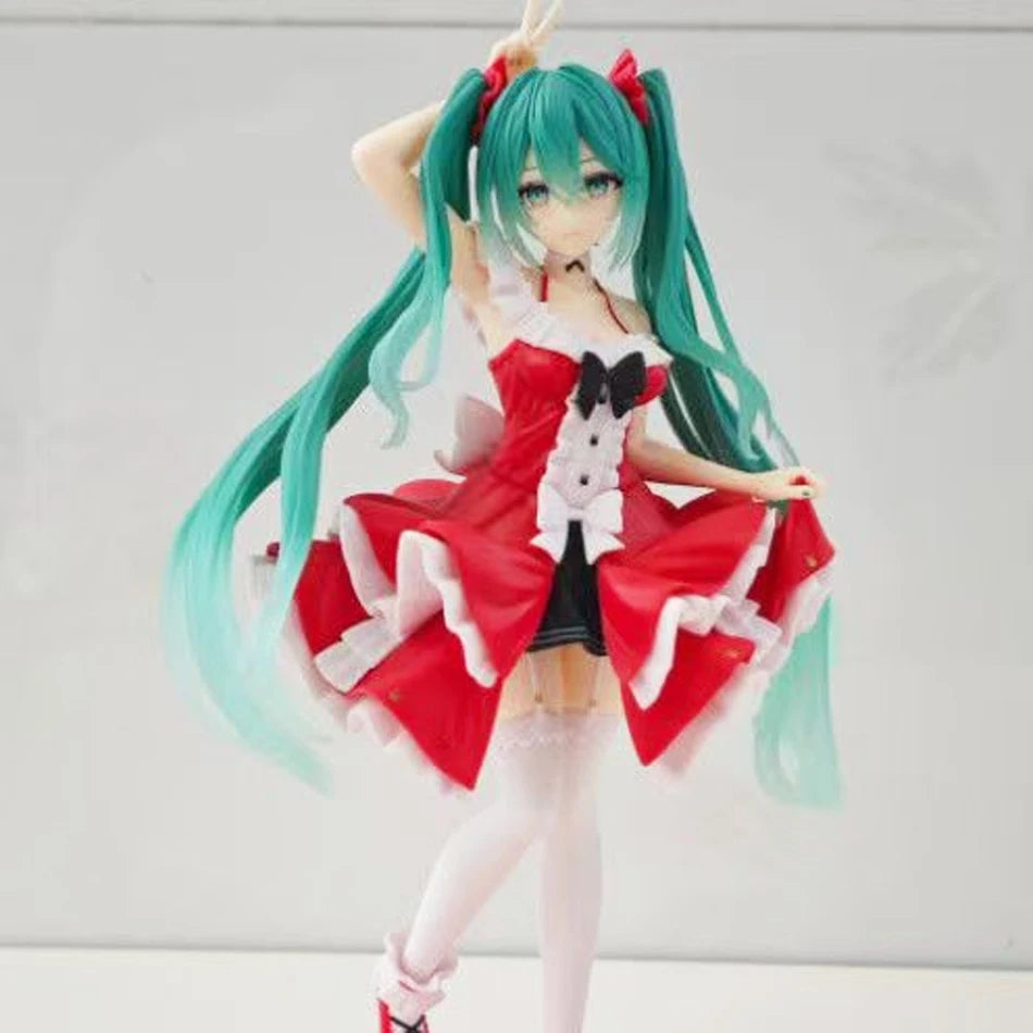 Two styles Stock Hatsune Miku Lolital Anime Taito-Figure, Action Statue, Cute Model, Kawaii Collection, Gift Decoration, Fashion