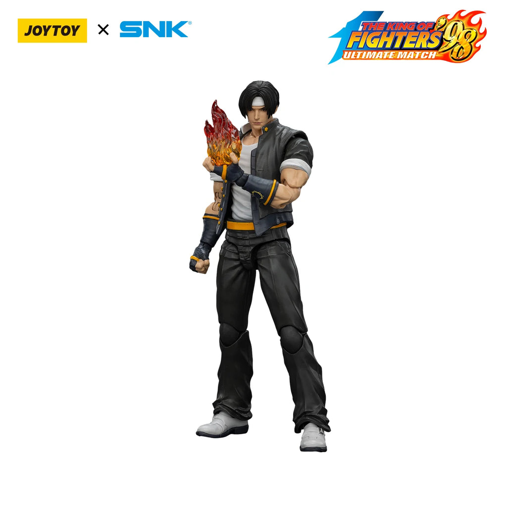 [IN STOCK] JOY TOY SNK Action Figure 1/18 KOF 98UM Hero Team Kyo Kusanagi and Goro Daimon and Benimaru Nikaido Anime Model