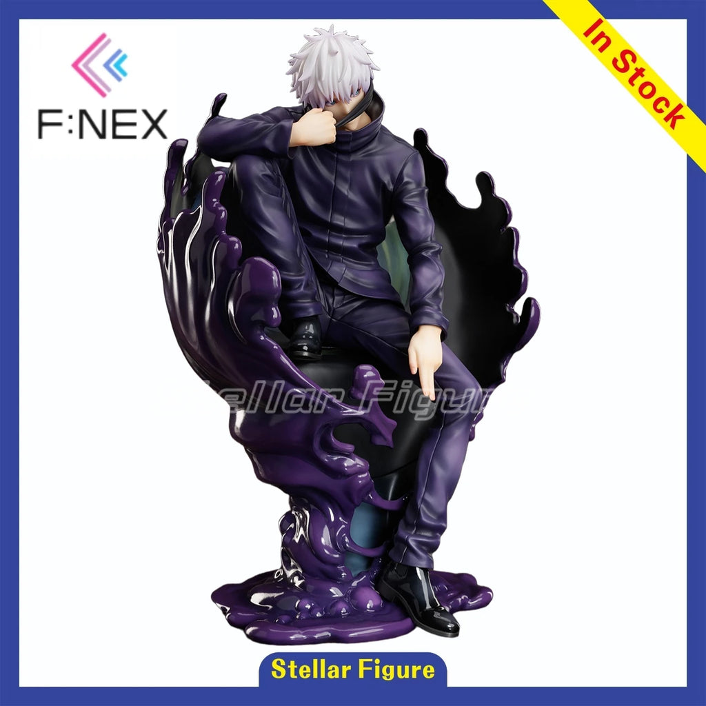 【SF】In Stock F:NEX Jujutsukaisen Satoru Gojo 1/7 Scale Figures Model Collection Anime