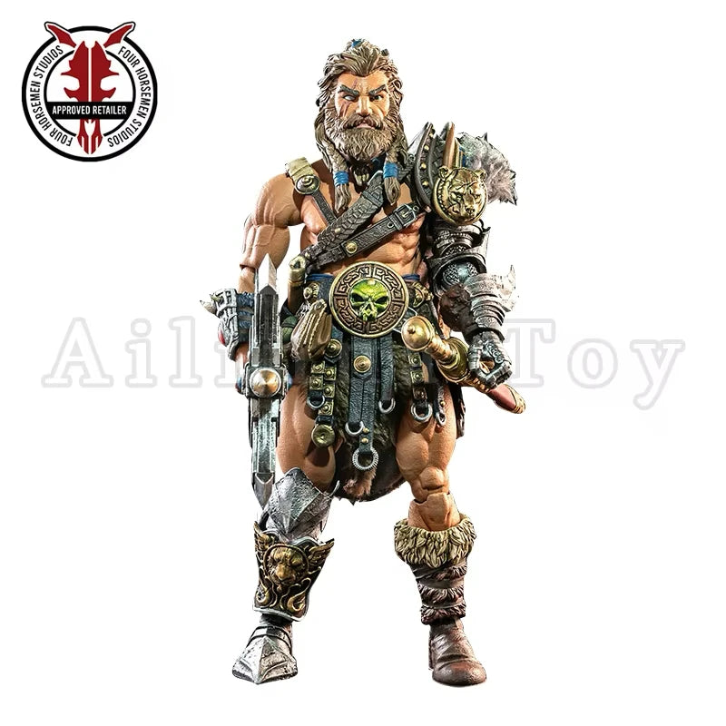 Four Horsemen Studio Mythic Legions 1/12 6inches Action Figure Rising Sons Attlus Conqueror 2 Anime Toy