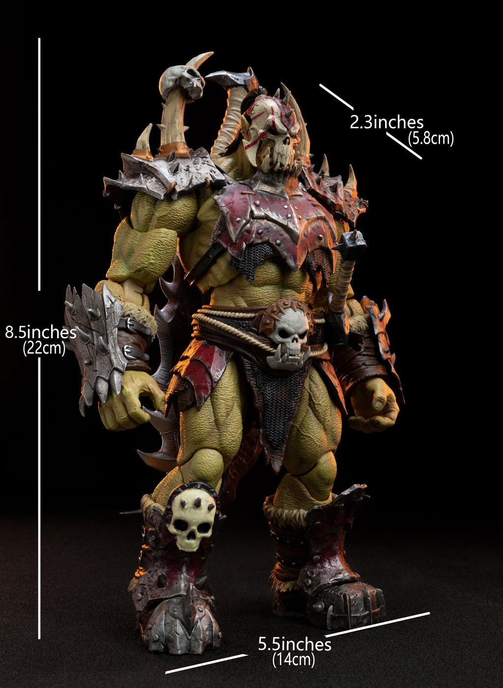 Metytoyz 2024 WF Limited Adventurer World Orc Ork Captain Kagas Bounty Hunter Bloody Hands Morlock Action Figure Special Edition