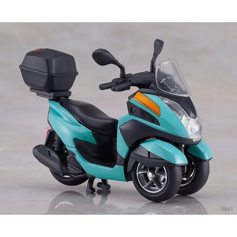 GSC Original NENDOROID LAID-BACK CAMP Series 1865 Shima Rin Three Wheel Motorcycle Edition Anime Action Figure Model Toys