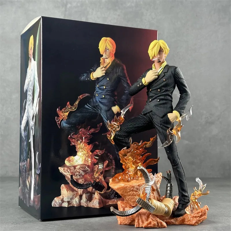 One Piece Resonance Series Lx Doppelflügel Yamaharu Schwarze Füße Yamaharu Anime Statue Modell Handgefertigtes Ornament Junge Geburtstagsgeschenk