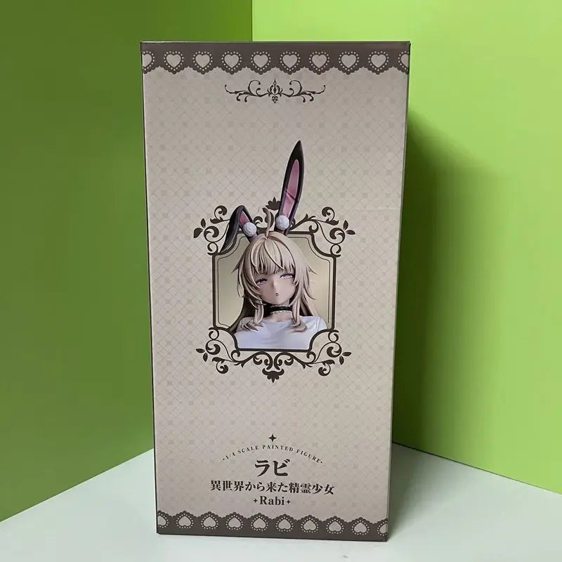 Rabi Bunny Girl Figure 1/4 Scale 45cm GK Statue Elf Resin Anime Collectible Decor Gift