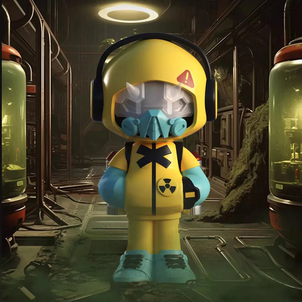 Mr.Bone Mini 2 Generation Time Traveler Series Caixa Caja Dolls Gift Anime Action Figure Toys Desktop Ornament