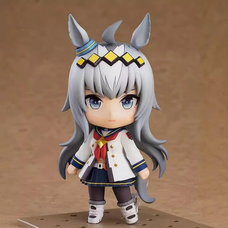 10cmGSC Nendoroid 2151 Rice Shower Uma Musume Pretty Derby Movable Face Plates Cute Poseable Figure Boxed Anime Collectible Fre