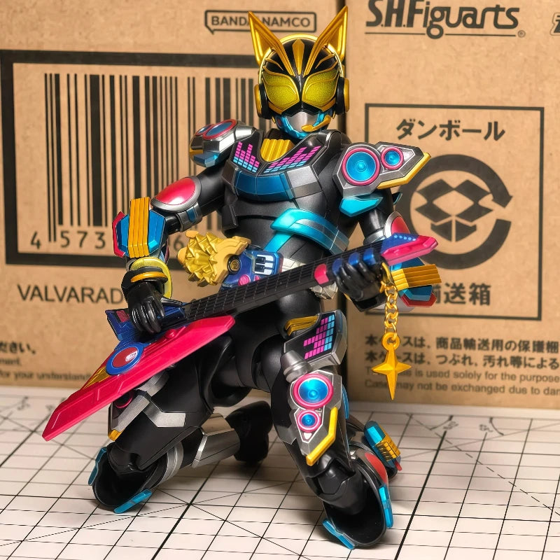 SHF Authentic Kamen Rider Geats Movable Action Figure Magnum Form Anime Collection Model For Anime Enthusiasts In Stock