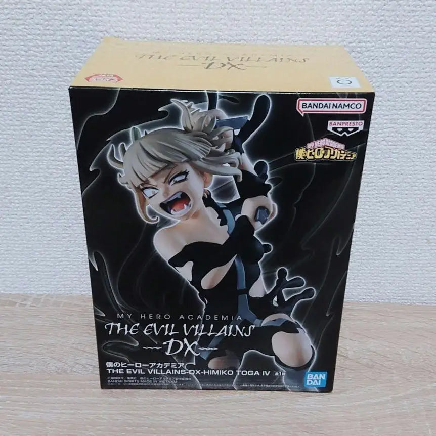 In stock Original Bandai BANPRESTO My Hero Academia THE EVIL VILLAINS-DX-HIMIKO TOGA IV Anime figure Model Toy collectibles Gift