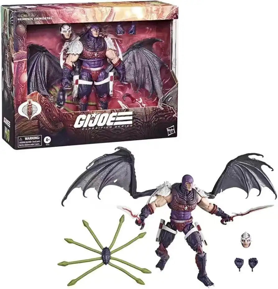 Genuine Hasbro G.I. Joe Classified Series Cobra Immortal Vindicator 1/12 Action Figure Toys for Boys Gift Collectible Model