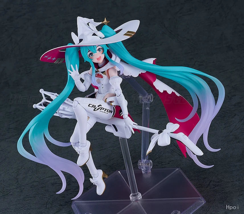 【In stock】Original GSR GSC Figma #SP-171 Hatsune Miku Racing Future VER Figure Ornaments Gifts