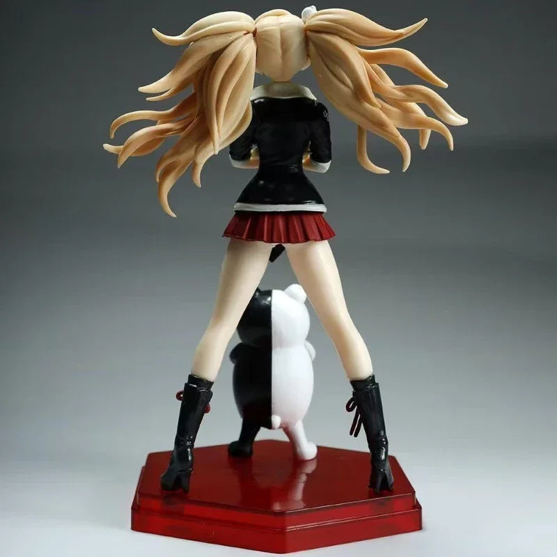 Anime Junko Actionfiguren GK Spiel Enoshima Junko Actionfiguren 18cm PVC Modellsammlung Spielzeug Geburtstag für Kinder Puppengeschenke