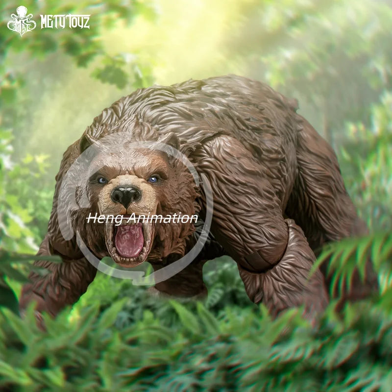 Pre-order: Mety Toyz Armoured Giant Bear Mount Model - Collector's Limited Edition Articulated Action Figure Anime Figurine -